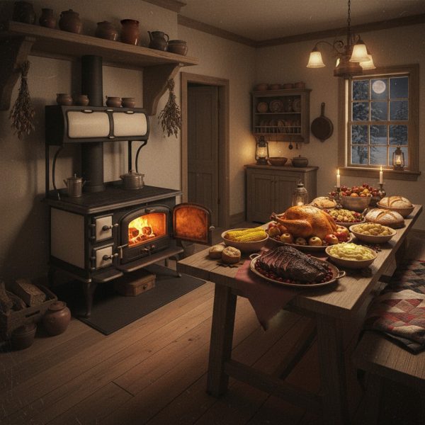 The Wood Stove and the Harvest Table